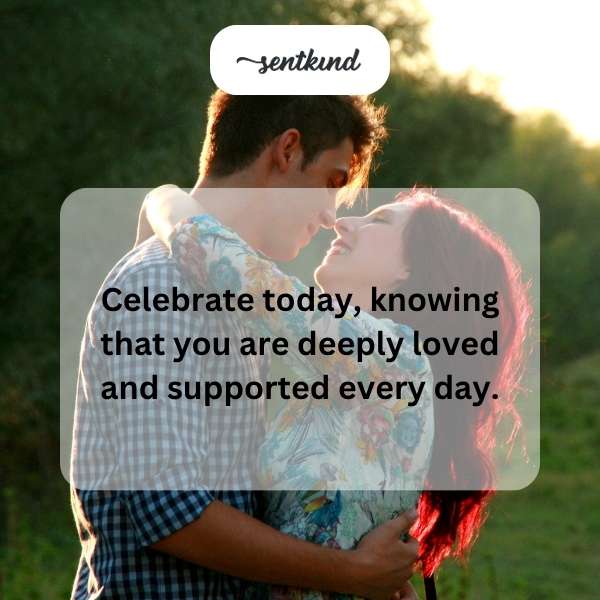 Happy 25th birthday, surrounded by love and support.