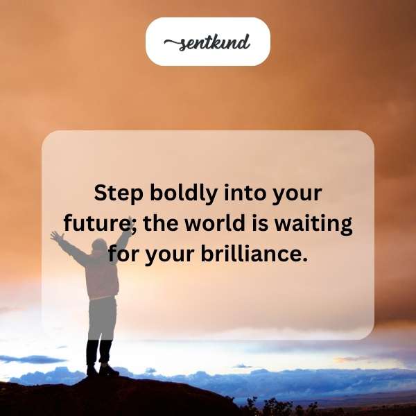 Celebrating the journey into adulthood with courage and anticipation.
