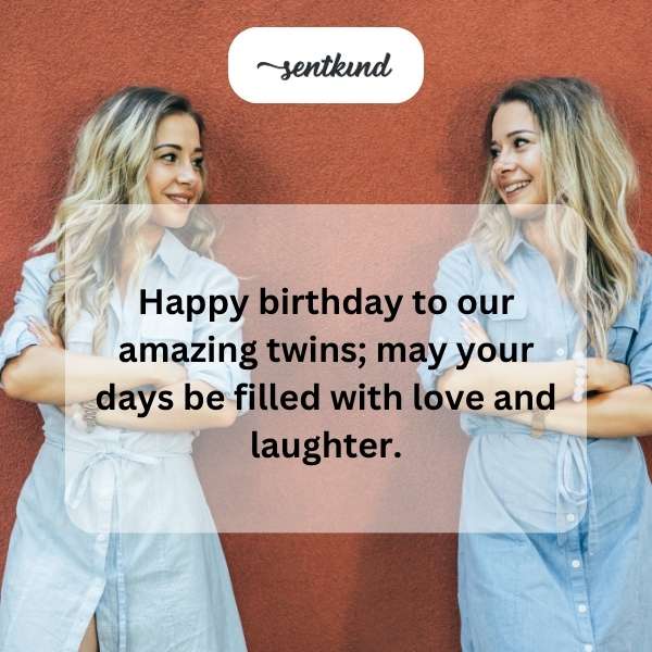 Celebrating the second year of our wonderful twins with heartfelt blessings.