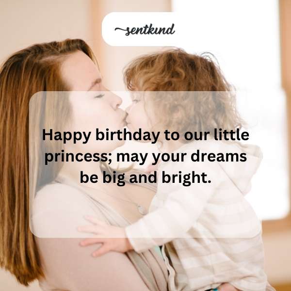 Celebrating our daughter's second birthday with joyful wishes and dreams.