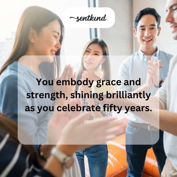 Celebrating five decades of elegance and resilience.