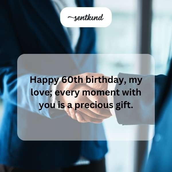 Celebrating a milestone birthday with heartfelt affection.