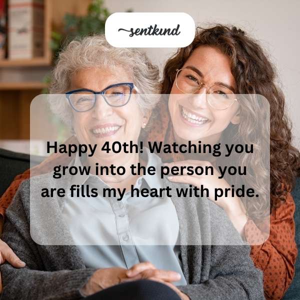 Celebrating four decades of life with love and pride.