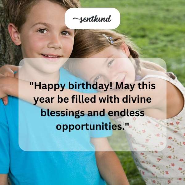 Heartfelt birthday greetings to my cousin, wishing for a year full of joy and prosperity.