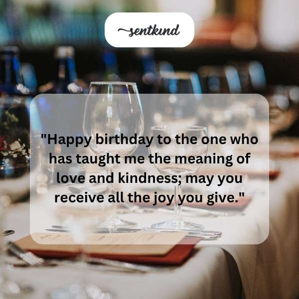 Heartfelt birthday greetings for a cherished aunt who inspires love and kindness.
