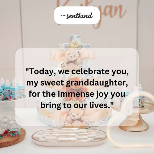 Heartfelt greetings for my beloved granddaughter.