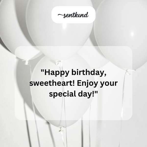 Celebratory greetings for a beloved granddaughter's birthday.