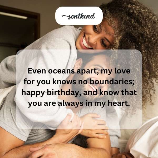 Heartfelt birthday message for my beloved spouse.