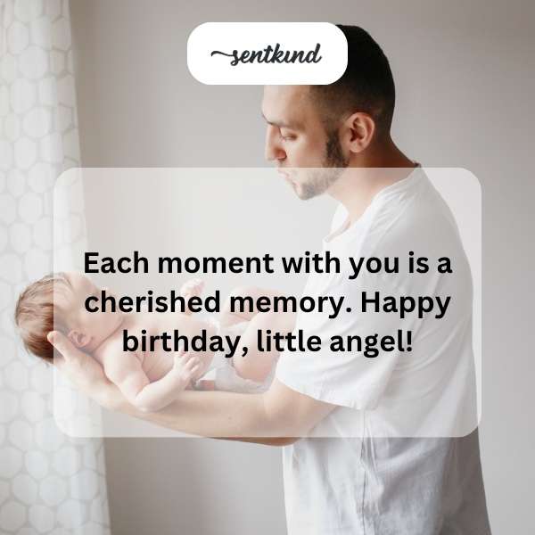 Wishing our precious one a joyful first year celebration.