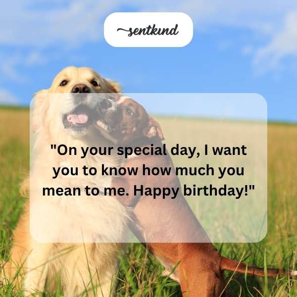 Heartfelt birthday greetings for my dear cousin.
