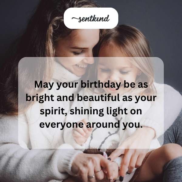 Heartfelt greetings for my daughter's special day.