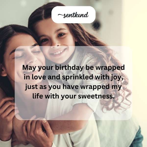 Heartfelt greetings for a daughter's special day.
