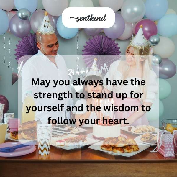 Heartfelt wishes for my daughter's special day.