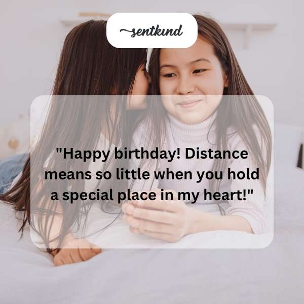 Celebratory greetings for a cousin's special day.