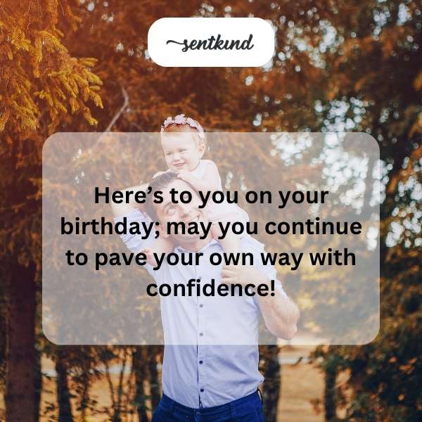 Celebratory messages for a daughter's special day.