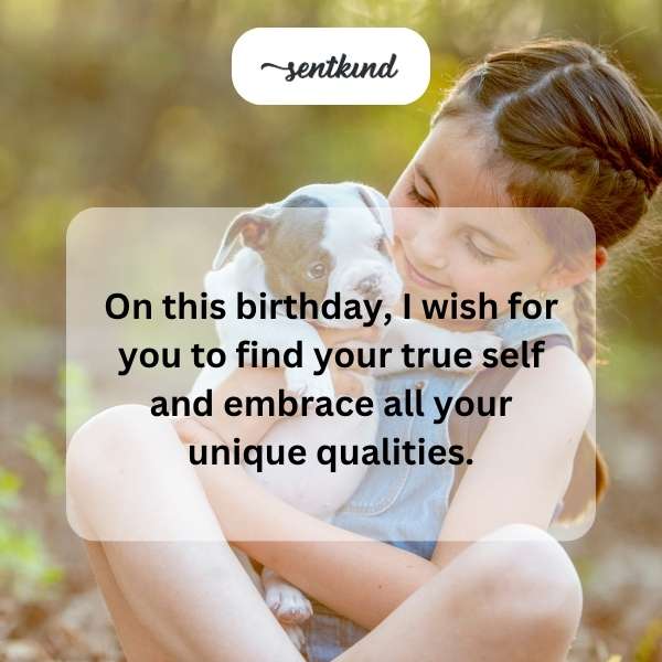 Heartfelt hopes for my daughter's journey of self-discovery on her special day.