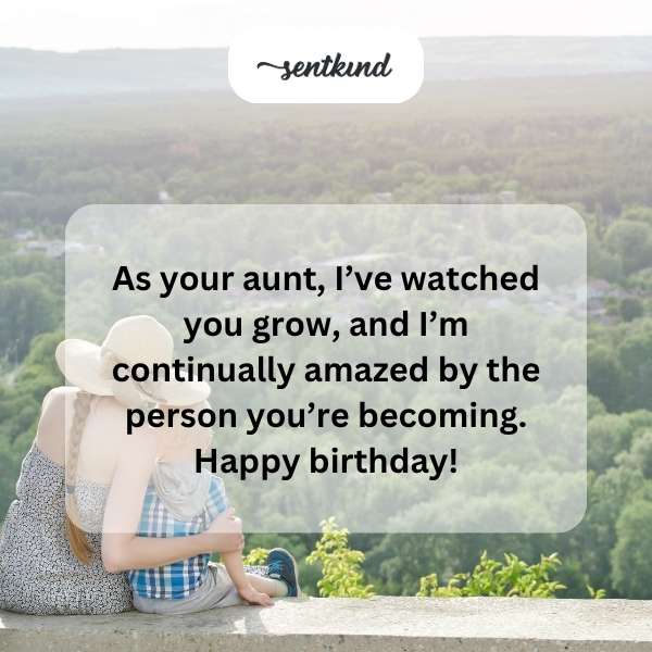 Heartfelt birthday messages for a growing nephew.