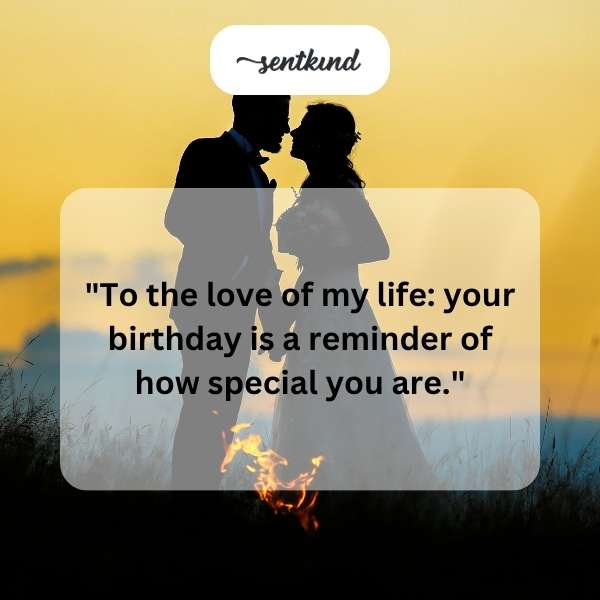 Celebrating my husband's special day with heartfelt messages.
