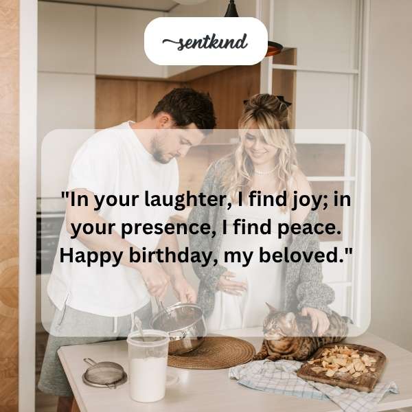 Heartfelt greetings for a husband's special day.