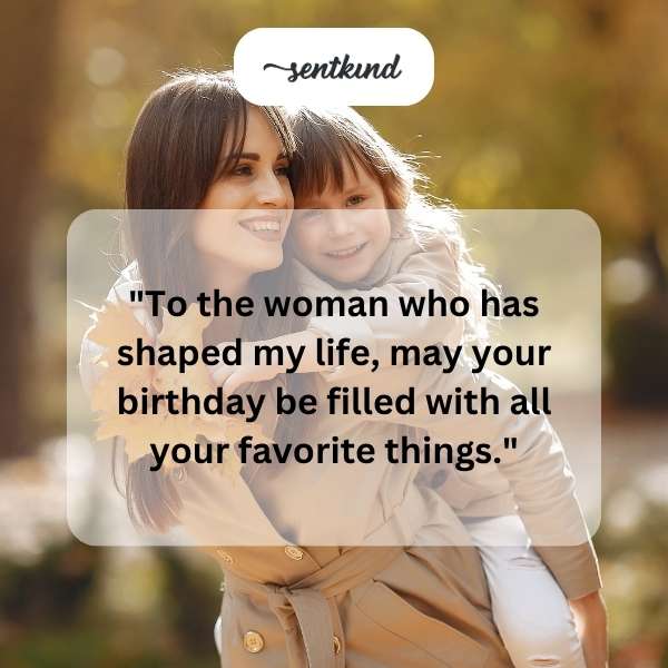Heartfelt celebration message for a mother's special day.