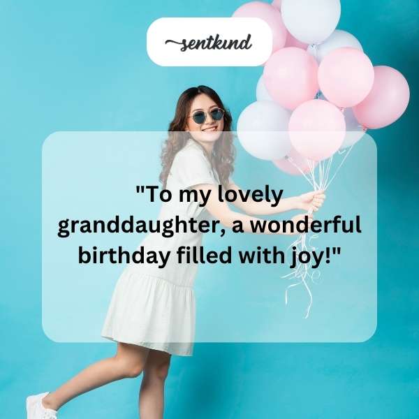 Happy Celebrations for a Cherished Granddaughter