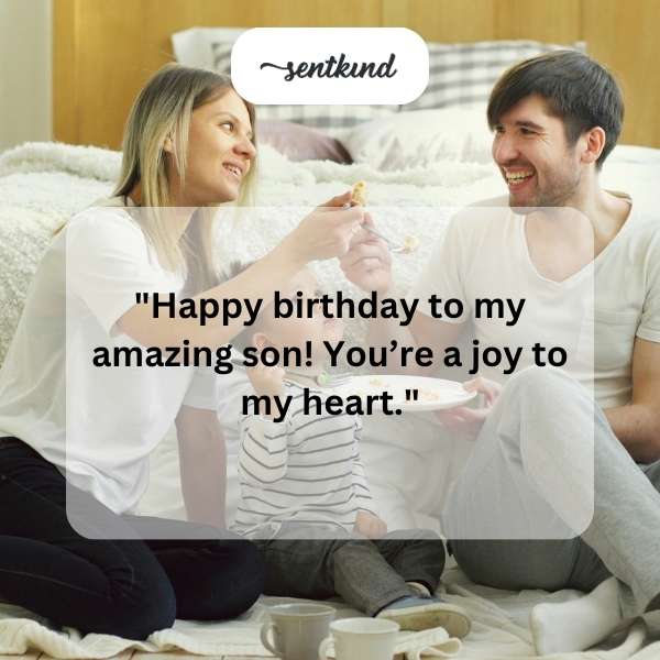 Heartfelt birthday greetings for my wonderful son.