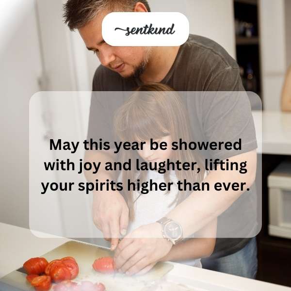 Celebratory greetings for a father's special day.