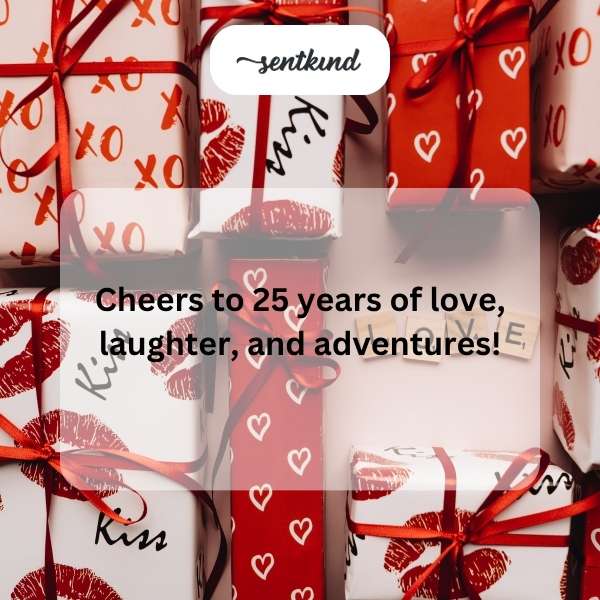 Celebrating a quarter-century milestone with joy and reflection.