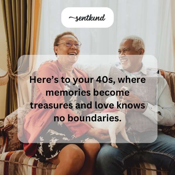 Reflections on turning 40 and celebrating life's cherished moments.