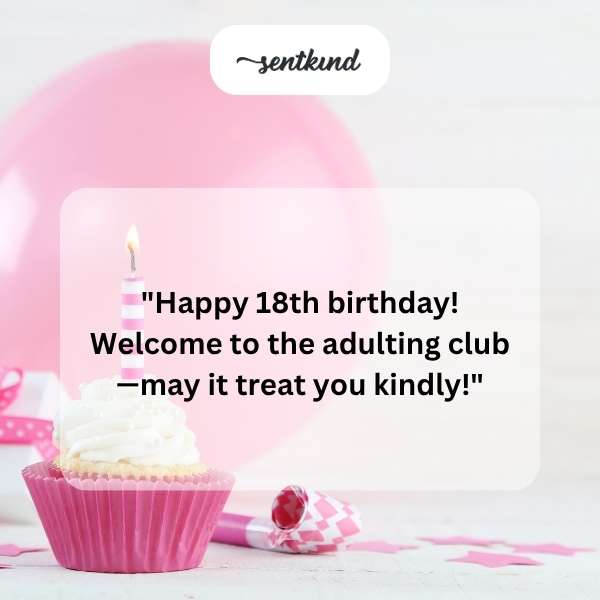 Sending heartfelt 18th birthday greetings to my cousin with love and joy.