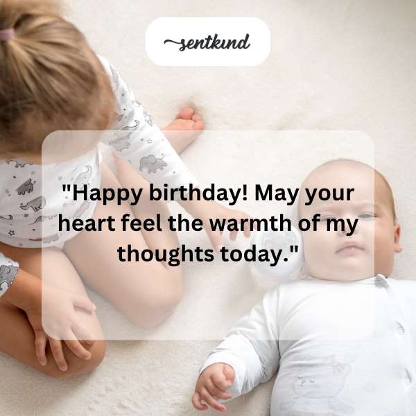 Heartfelt birthday greetings to my cousin.