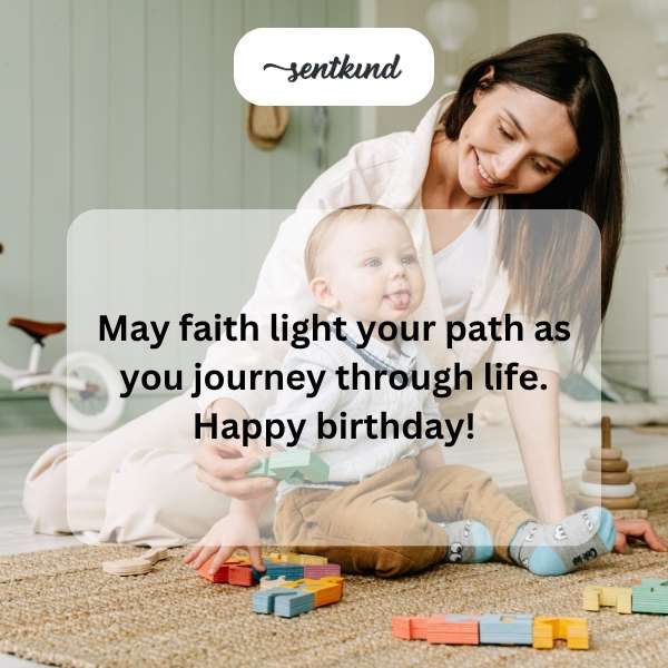 Wishing you a bright and blessed first year of life.