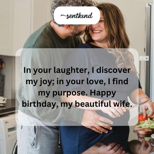 Heartfelt birthday message for my beloved wife.