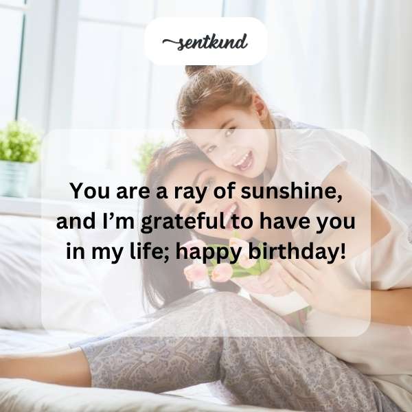 Heartfelt birthday greetings for a beloved daughter.