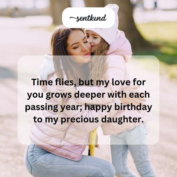 Heartfelt birthday messages for a beloved daughter.