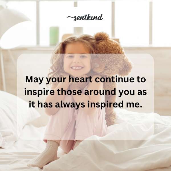 Warm greetings on your special day, beloved child.