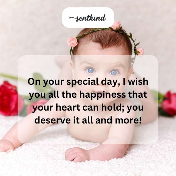 Heartfelt greetings for a daughter's special day.
