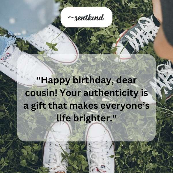 Sending joyful greetings to my special cousin on their birthday.