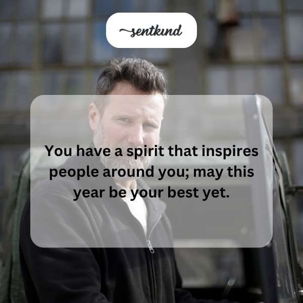 Inspirational message for celebrating turning forty.