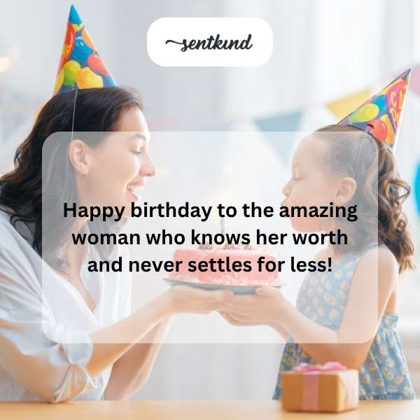 Celebratory greetings for a daughter's special day.
