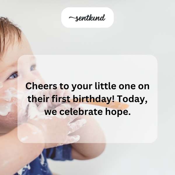 Celebrating your child's milestone on their inaugural birthday.