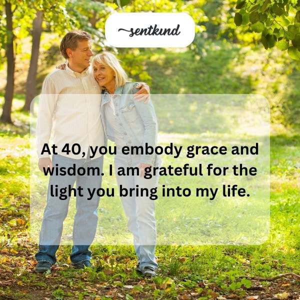 Celebrating the elegance and insight of turning 40.