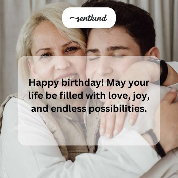 Heartfelt birthday greetings for a beloved nephew.