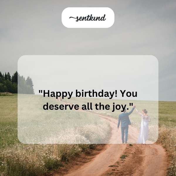 Celebrating my husband's special day with loving messages.