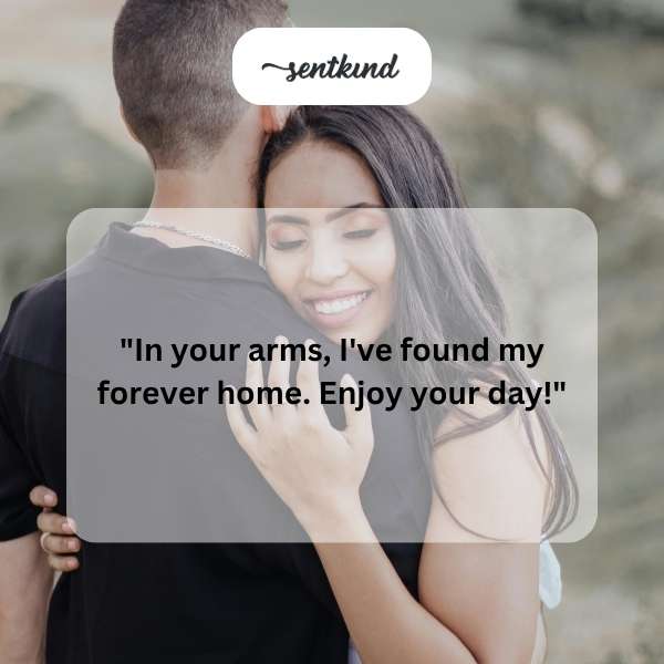 Celebratory message for a beloved spouse.