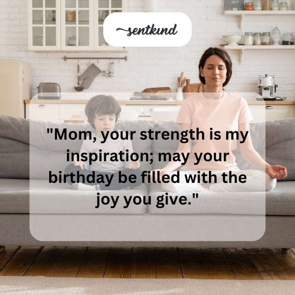 Heartfelt greetings for mother's special day.