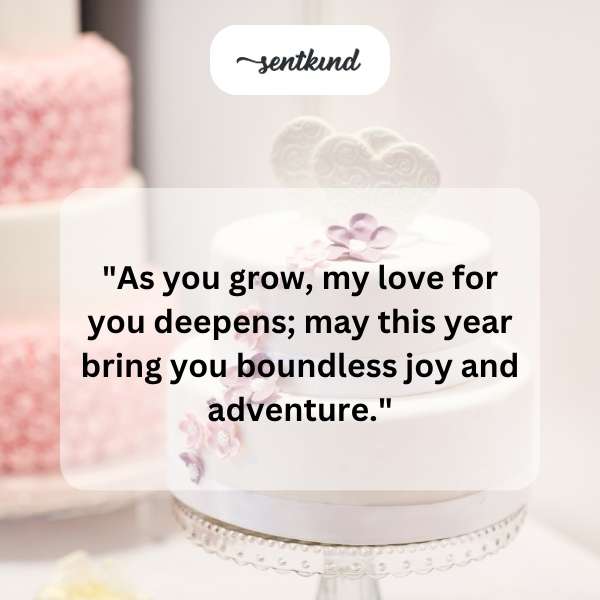 Heartfelt birthday greetings for a cherished granddaughter.