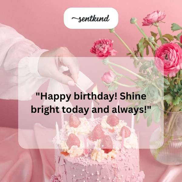 Celebratory greetings for a granddaughter's special day.