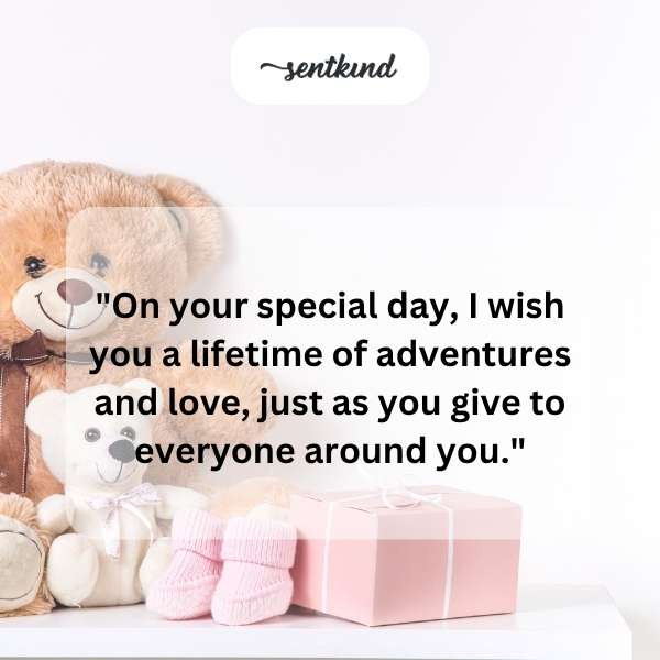 Heartfelt congratulations to my granddaughter on her special birthday.