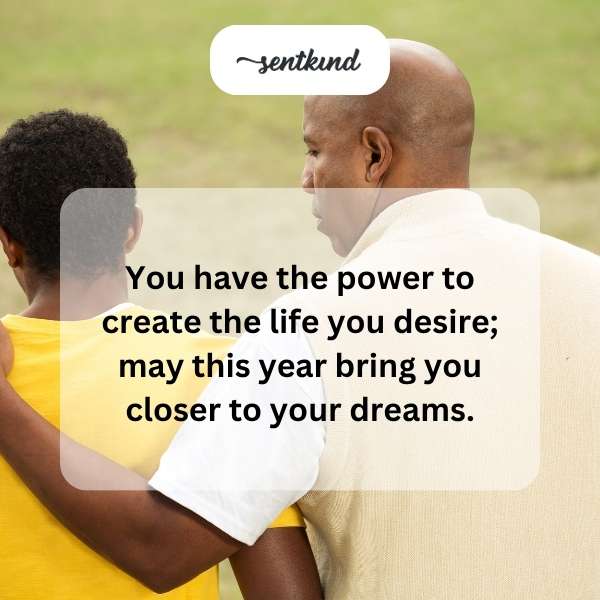Celebratory message for a beloved young family member.